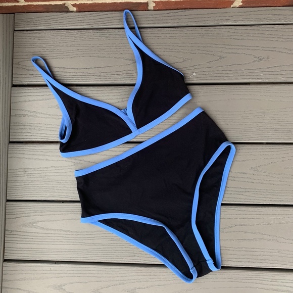 Lisa Marie Fernandez Maria High-Waisted Bikini Set - Picture 1 of 15